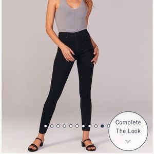 Abercrombie High Rise Jean Leggings NWT